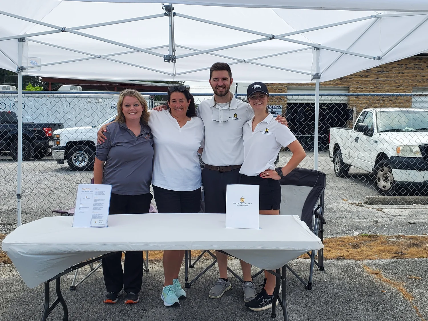 Medical team serving at Crossville Clinic, June 2024